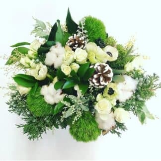 Bouquet hiver blanc de Manu