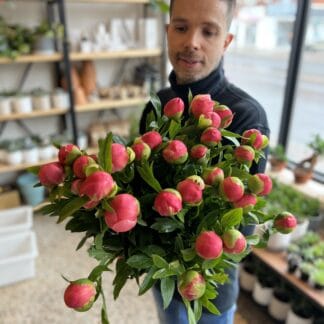 Bouquet de Pivoines ET Eucalyptus