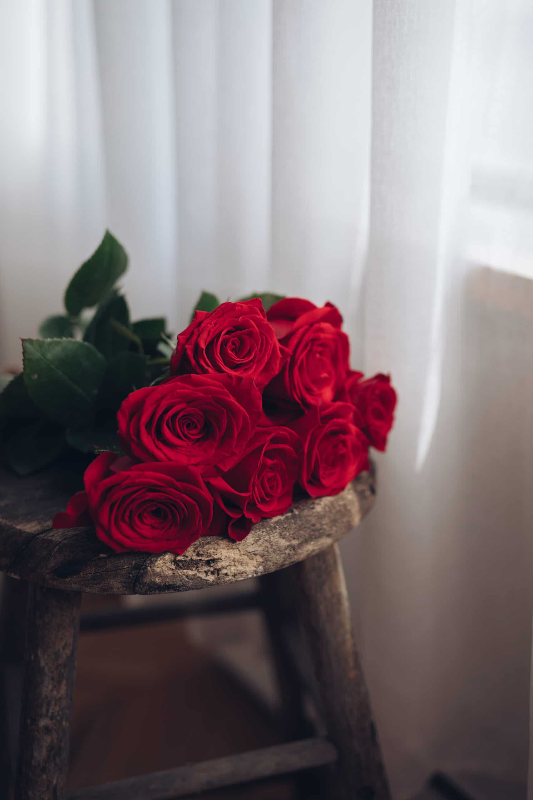 Bouquet de roses rouges Freedom - Le jardin de Mathilde