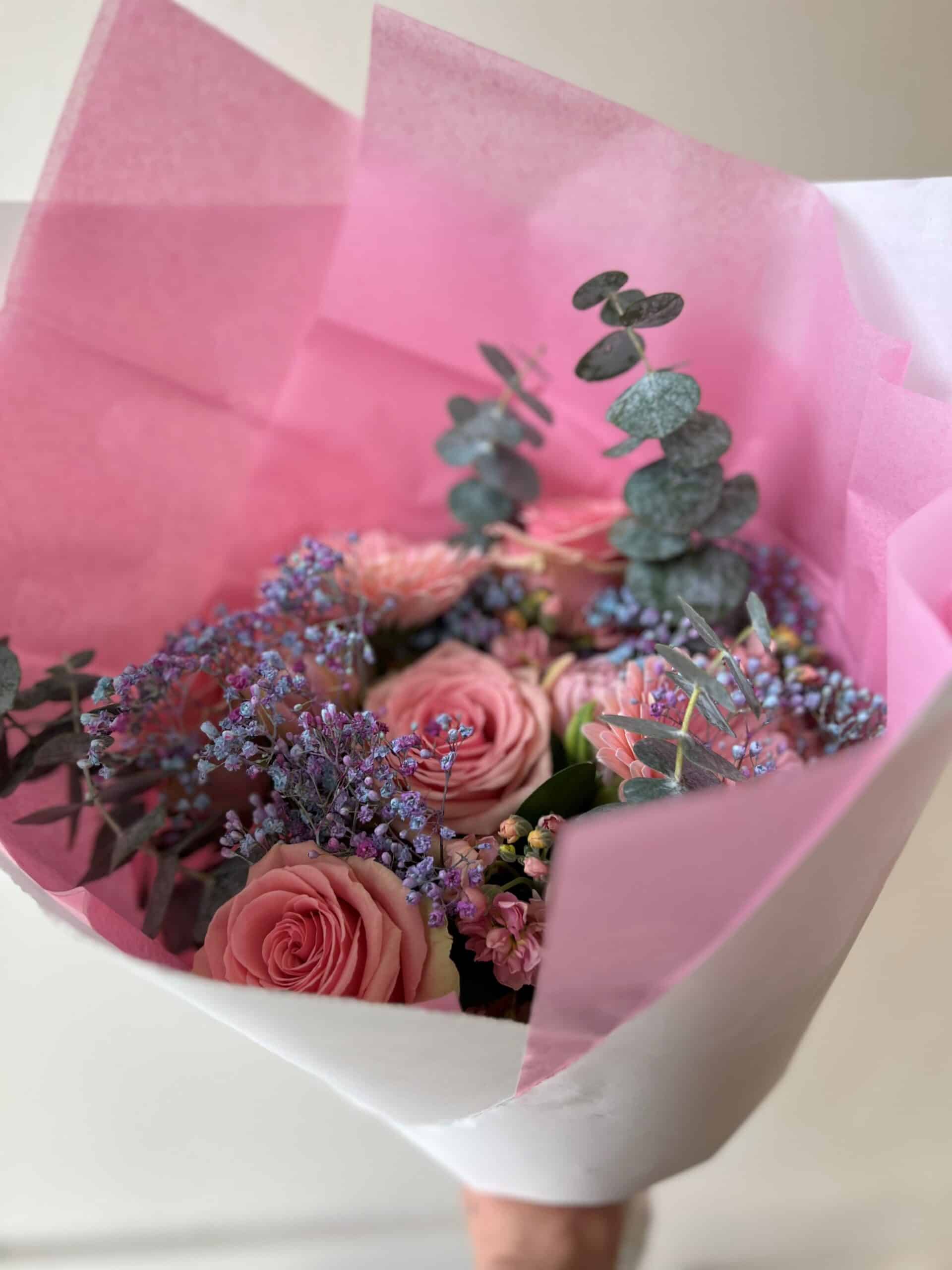 Bubble gum bouquet