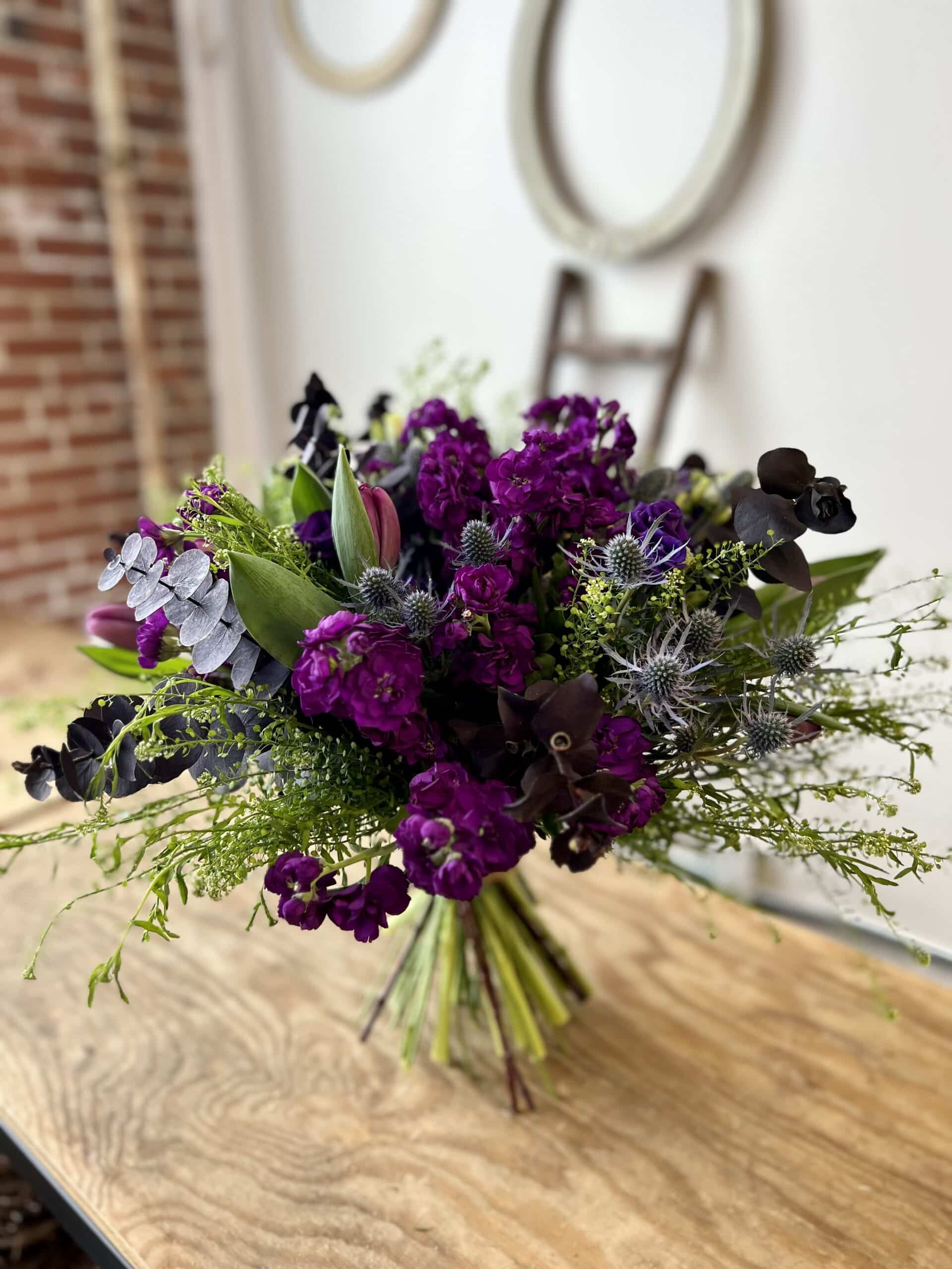 La violette bouquet