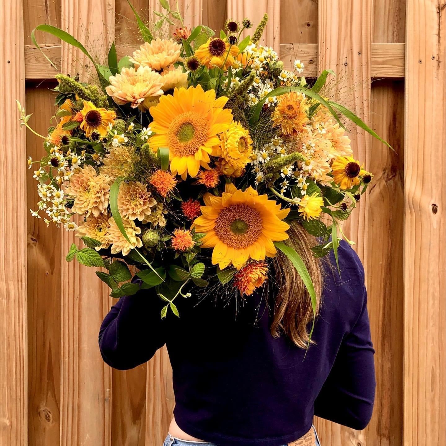 Bouquet Couleurs chaudes - Spécial Saint Valentin